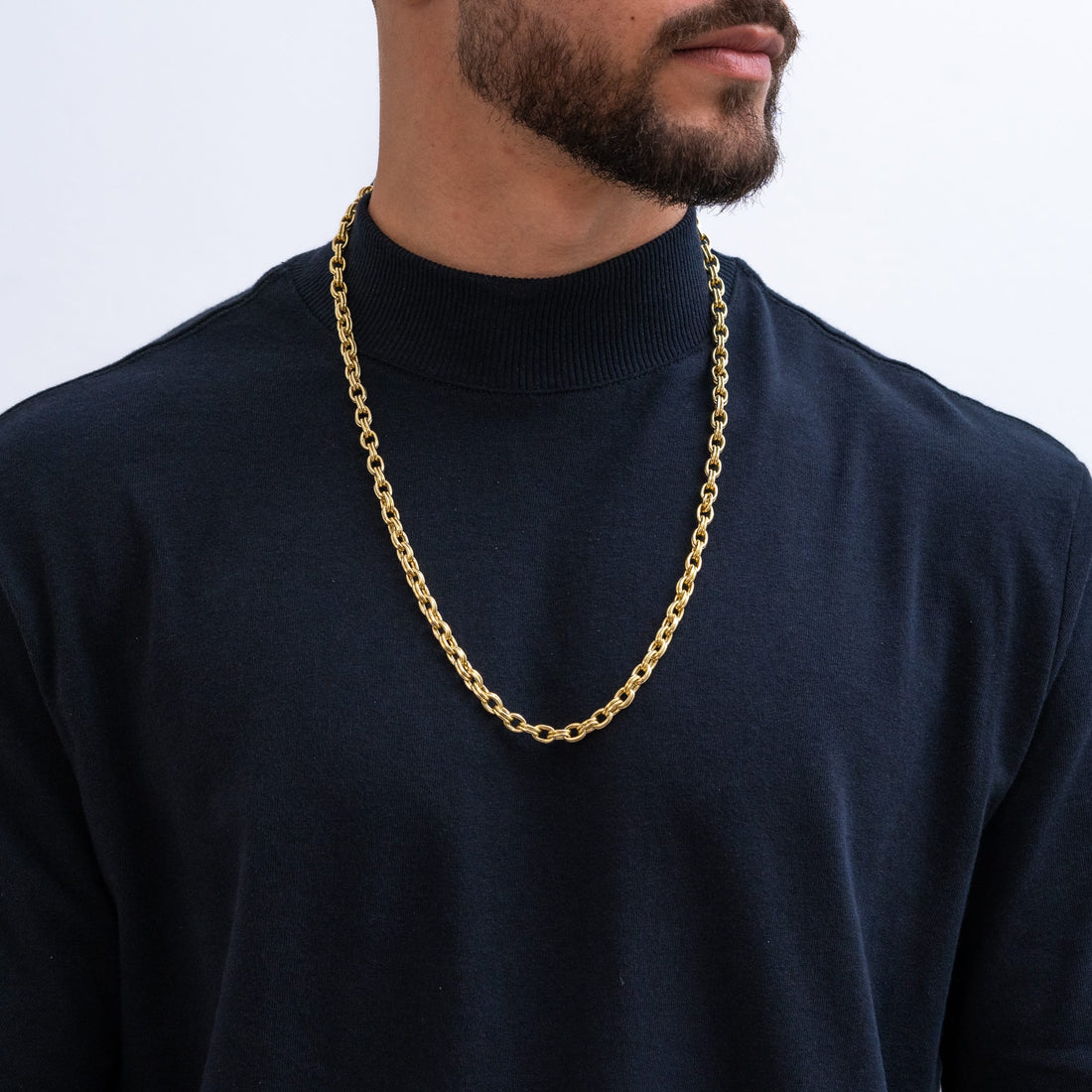 Conjunto Cadeado Dupla 6mm de Moeda Antiga