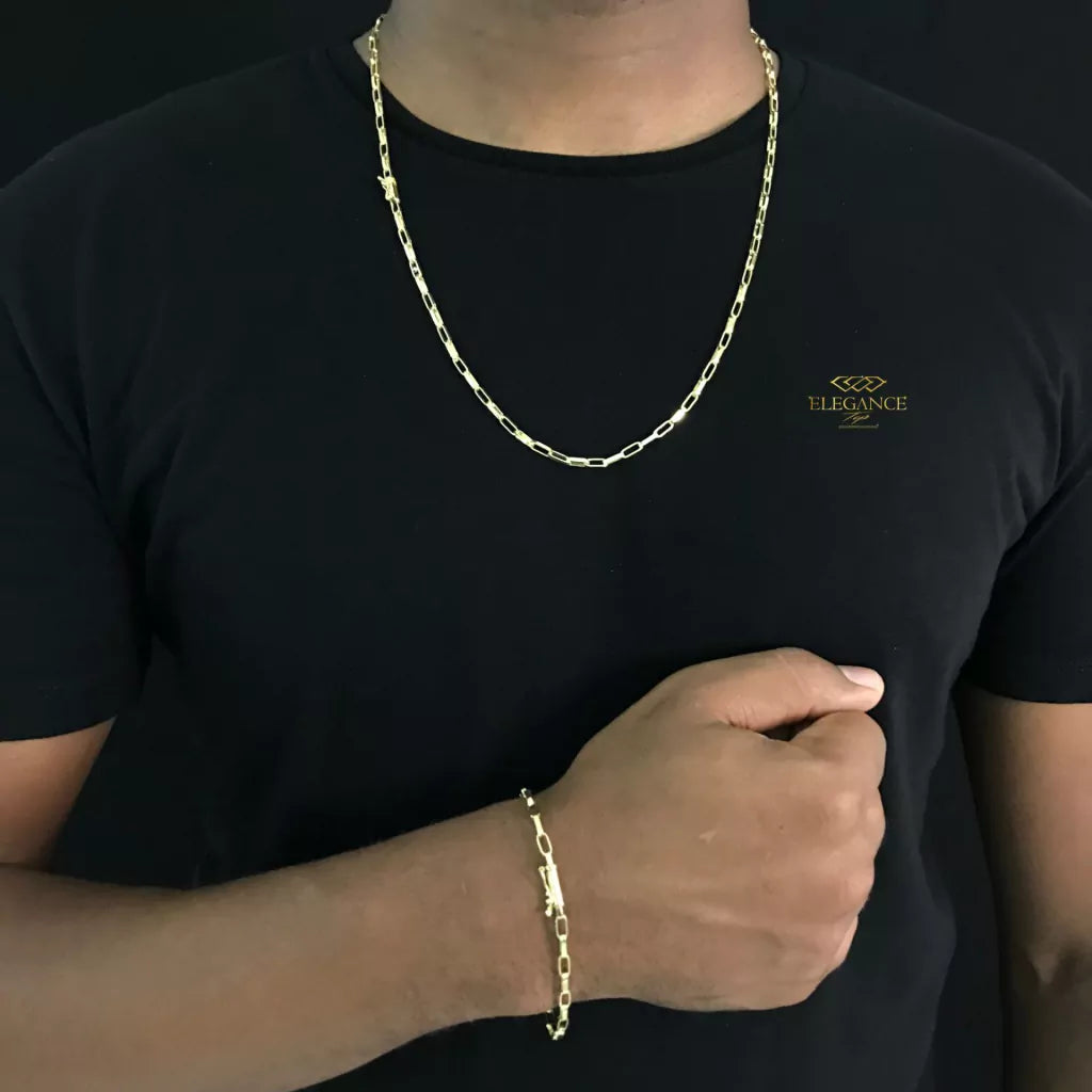 Conjunto Tijolinho 3,5mm Reta de Moeda Antiga