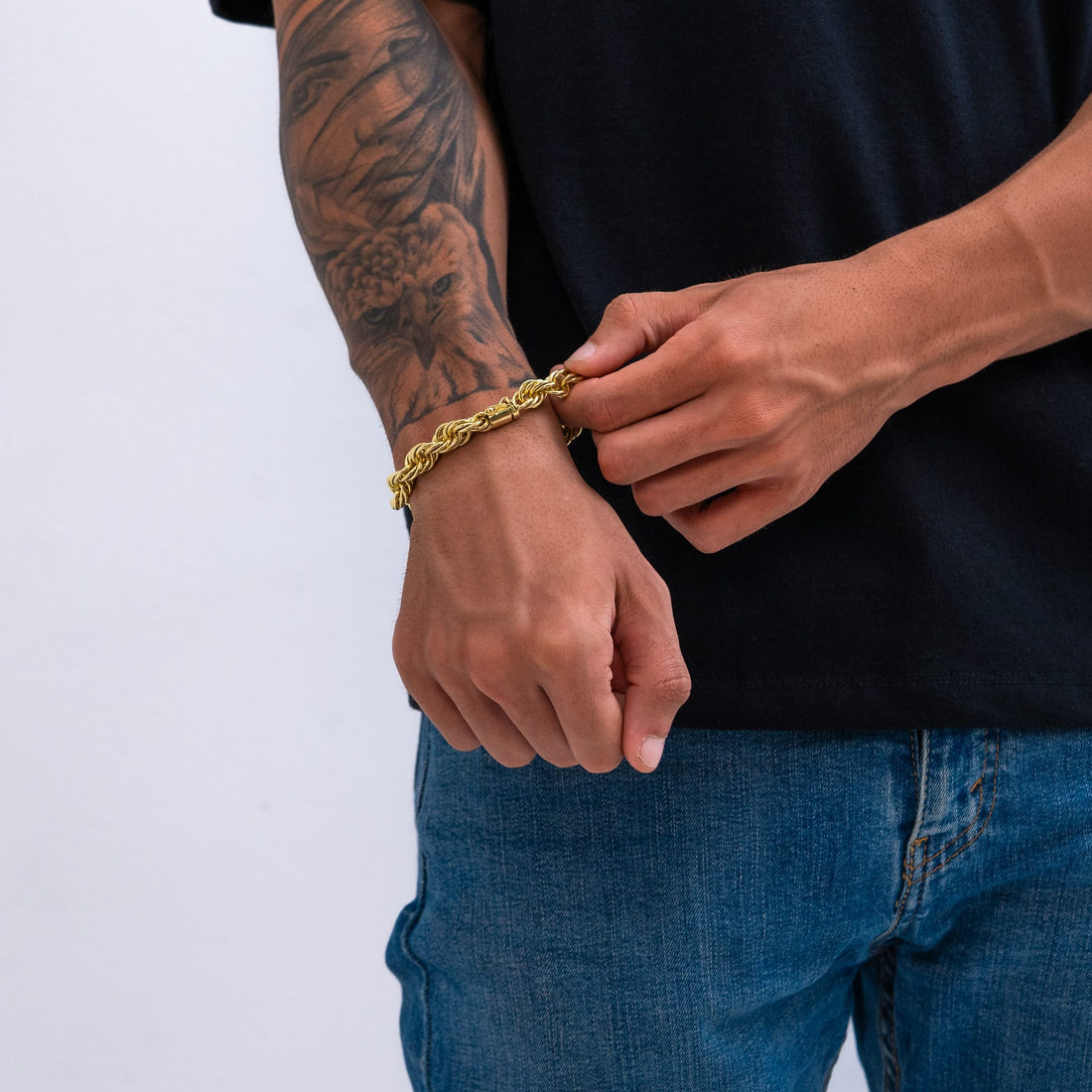 Pulseira Elo baiano 11mm de moeda antiga